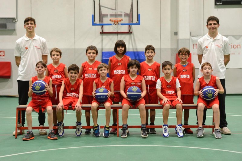 Squadra Aquilotti small — Rosta Basket